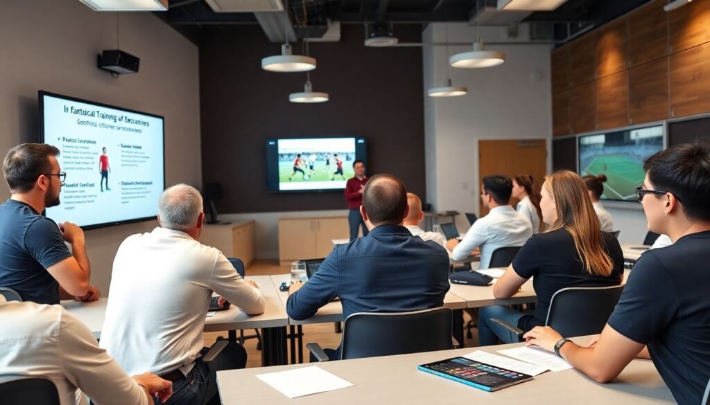 Как организовать обмен опытом между секциями футбола - иллюстрация