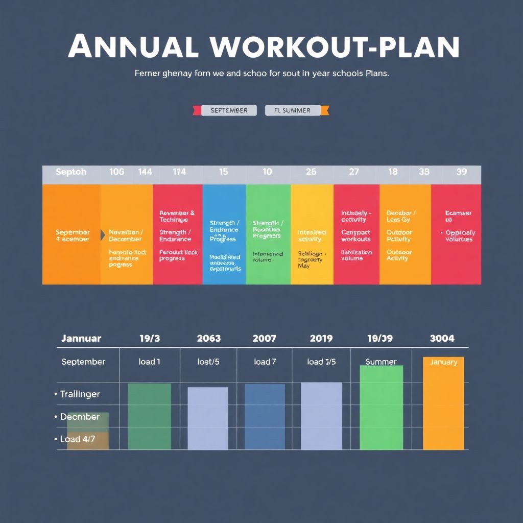Как строить программу тренировок под длительный учебный год без перегрузок