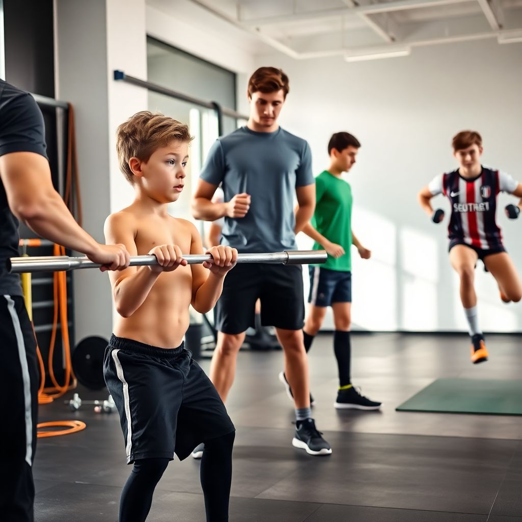 Безопасные методы введения подростков в силовые тренировки в спортзале