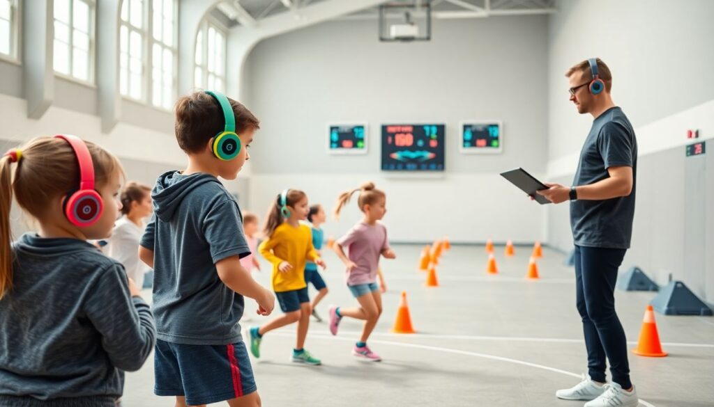 Как обучить детей скорости реакции на свисток - иллюстрация