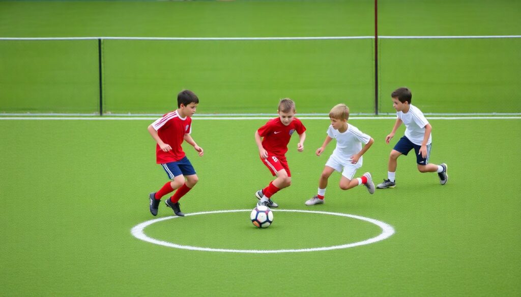 Как организовать работу секций футбола по принципу небольших групп - иллюстрация