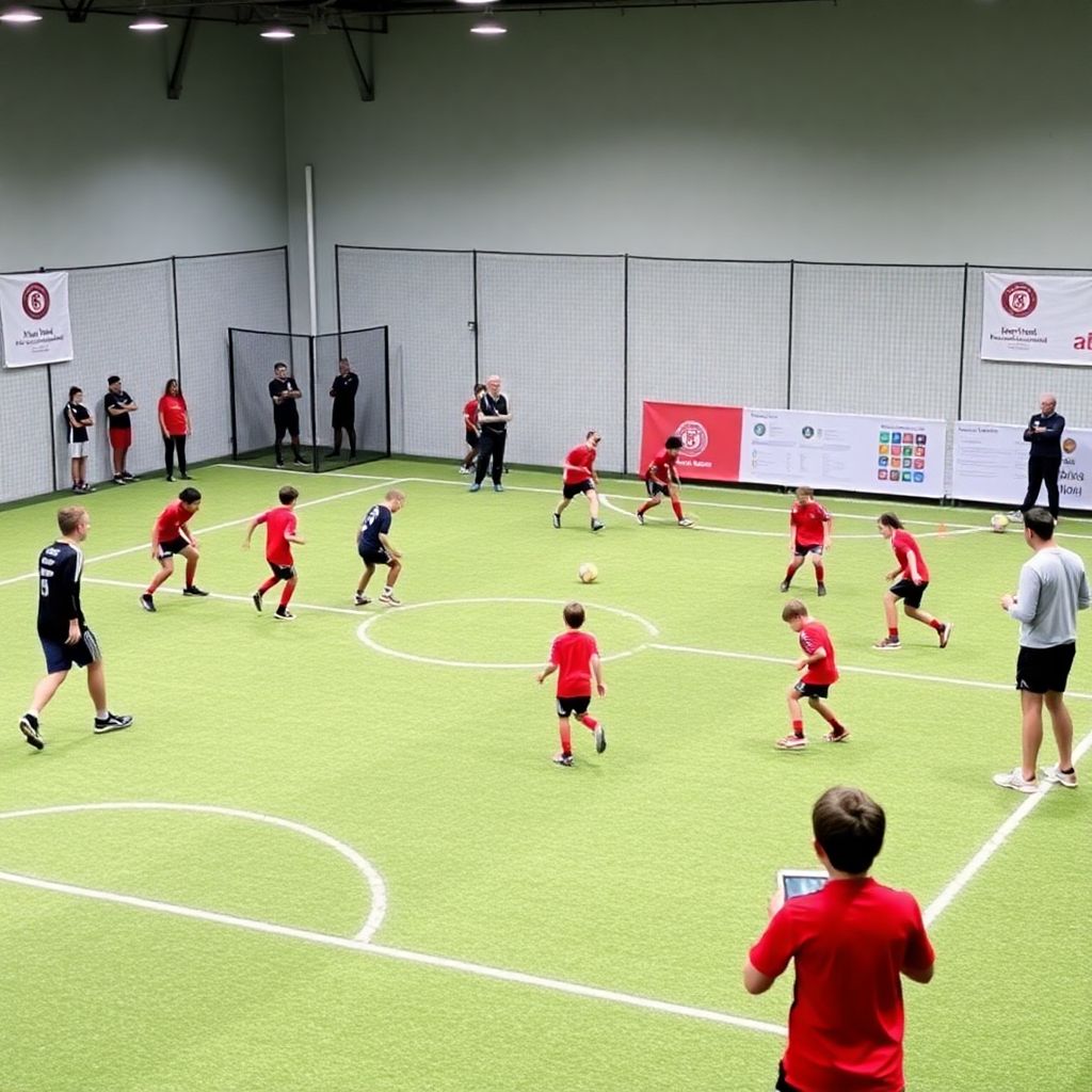 Как организовать работу футбольных секций по принципу небольших групп