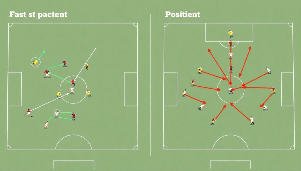Как развивать игру без мяча и создание пространства - иллюстрация