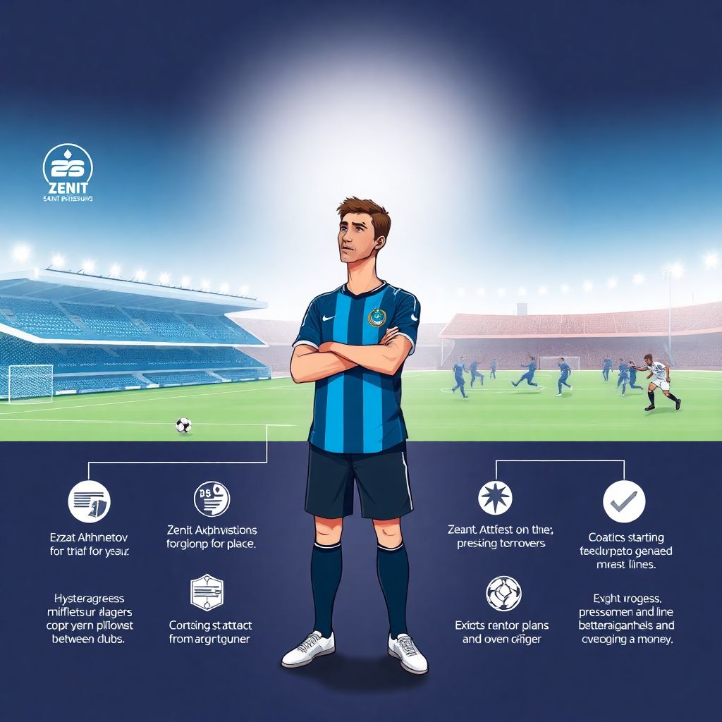 Ильзат Ахметов о своем будущем: возможное возвращение в «Зенит»