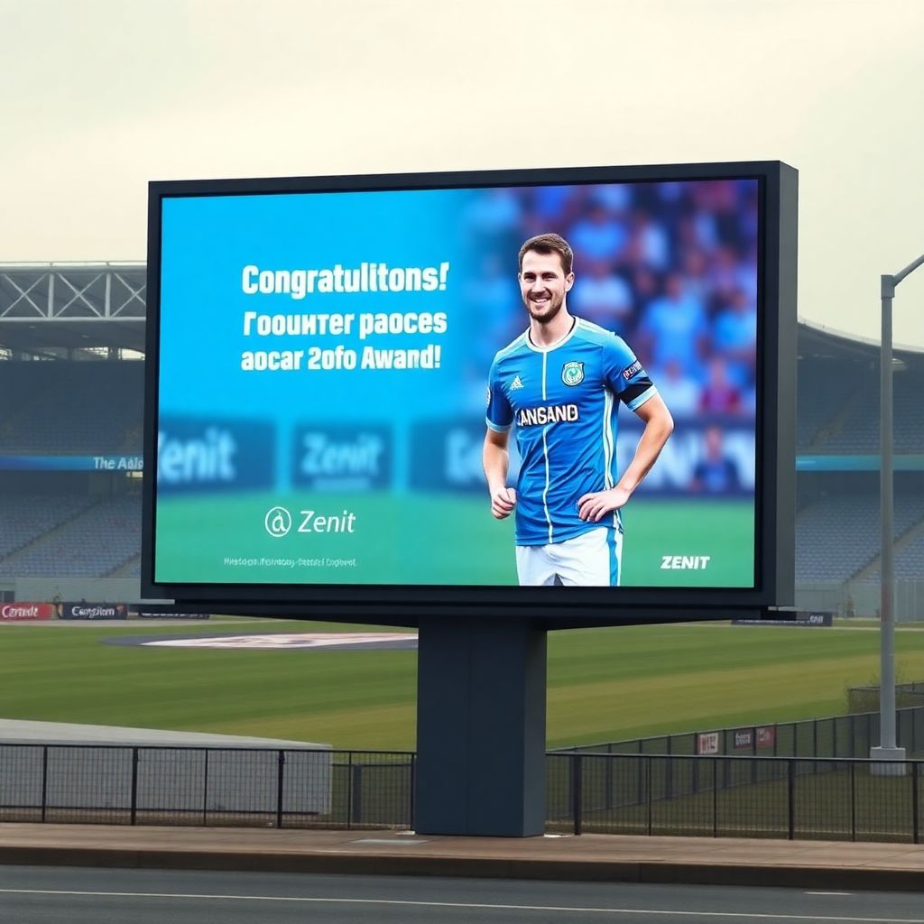 Зенит поздравил Соболева с трофеем и укрепил статус фаворита РПЛ